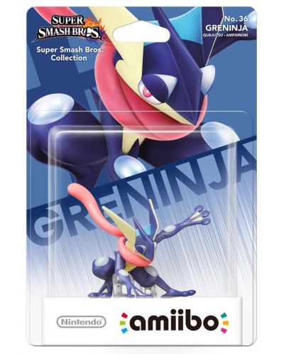 Nintendo Amiibo фигура - Greninja [Super Smash Bros. Колекция] (Wii U) - 3